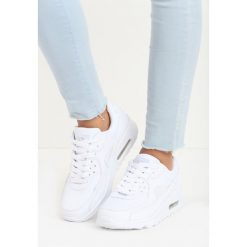 Białe Buty Sportowe Classic Nilda. Białe buty sportowe damskie marki Born2be, z materiału. Za 89,99 zł.