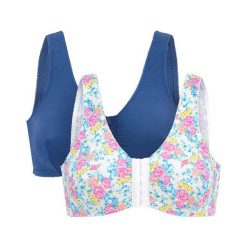 Cellbes Biustonosz Alice 2 Pack niebieski biały we wzory female niebieski/biały/ze wzorem 115. Niebieskie biustonosze sportowe damskie Cellbes, m, bez wzorów. Za 159,00 zł.