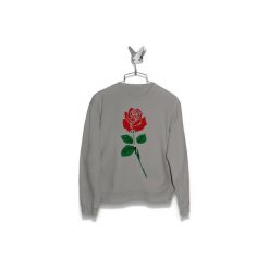 Bluza Róża Męska. Szare bluzy męskie Failfake, s, bez wzorów, bez kołnierzyka, bez rękawów, bez kaptura. Za 170,00 zł.