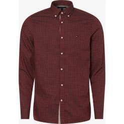 Tommy Hilfiger - Koszula męska, czerwony. Czerwone koszule męskie TOMMY HILFIGER, xl, bez wzorów, z bawełny, eleganckie, bez kołnierzyka, bez rękawów. Za 399,95 zł.