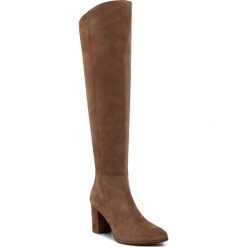 Muszkieterki GINO ROSSI - 70600-13 Brown. Pomarańczowe kozaki damskie Gino Rossi, ze skóry, bez obcasa, bez zapięcia. Za 499,99 zł.