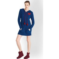 Szlafroki damskie: Stylowy damski szlafrok Red Heart