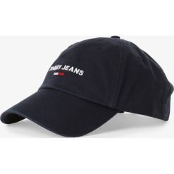 Tommy Jeans - Damska czapka z daszkiem, niebieski. Niebieskie czapki damskie Tommy Jeans, z haftami, z bawełny. Za 139,95 zł.