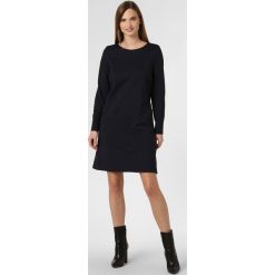 Apriori - Sukienka damska, niebieski. Niebieskie sukienki damskie Apriori, bez wzorów, z dżerseju, eleganckie, bez kołnierzyka, bez rękawów. Za 119,95 zł.