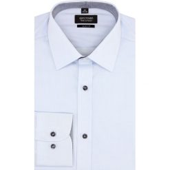 Koszula bexley 2322 długi rękaw slim fit niebieski. Niebieskie koszule męskie na spinki Recman, m, z długim rękawem. Za 49,99 zł.