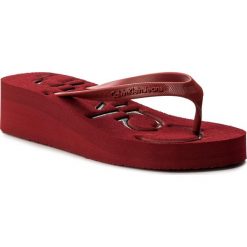 Chodaki damskie: Japonki CALVIN KLEIN JEANS – Tamber R4117 Scarlet/Black
