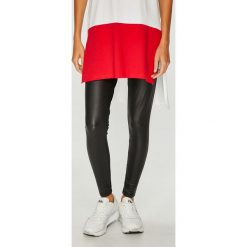 Only - Legginsy Ruby. Czerwone legginsy marki ONLY, l. W wyprzedaży za 69,90 zł.