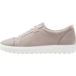 Ecco SOFT LADIES Sneakersy niskie warm grey. Szare trampki i tenisówki damskie marki ecco, bez wzorów, ze skóry, bez zapięcia. W wyprzedaży za 503,20 zł.