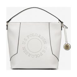 U.S. Polo Assn Madison Torebka Szary. Szare torebki klasyczne damskie U.S. Polo Assn., w paski, z materiału, bez dodatków. Za 412,95 zł.