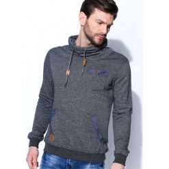 Bluzy męskie: Ciemnoszara Bluza Hermit