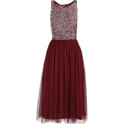 Sukienki hiszpanki: Lace & Beads PICASSO Sukienka koktajlowa burgundy