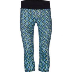 Legginsy SPOKEY Prato 3/4 (rozmiar M) Czarno-niebieski. Niebieskie legginsy sportowe damskie Spokey, s, bez wzorów, z materiału, na fitness i siłownię. Za 62,99 zł.
