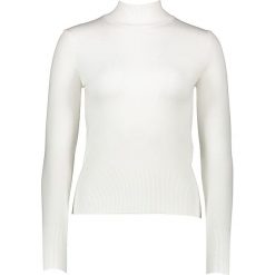 Sweter w kolorze białym. Białe swetry damskie Cachemire and Co, s, bez wzorów, bez rękawów, bez kaptura. W wyprzedaży za 131,95 zł.