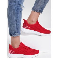 Czerwone Buty Sportowe Prizewinner. Czerwone buty sportowe damskie Inny, bez wzorów, sportowe. Za 54,99 zł.