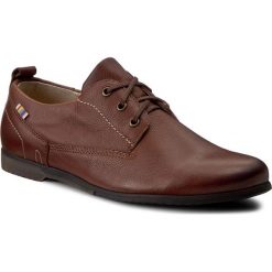 Półbuty SERGIO BARDI - Boris FS127227017GR 105. Brązowe buty wizytowe męskie marki Sergio Bardi, ze skóry, na sznurówki. W wyprzedaży za 179,00 zł.