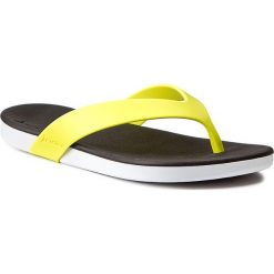 Japonki RIDER - Rx Thong Fem 82134 White/Black/Green. Żółte klapki damskie Rider, bez wzorów, z tworzywa sztucznego, bez obcasa. W wyprzedaży za 69,00 zł.