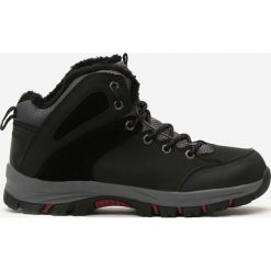 Czarne Trapery Tamp Ranlab. Czarne buty sportowe męskie Born2be, z nubiku, na sznurówki. Za 179,99 zł.
