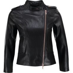 Kurtki damskie: Armani Exchange Kurtka skórzana black
