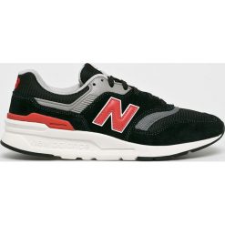 New Balance - Buty CM997HDK. Czarne sneakersy męskie New Balance, z okrągłym noskiem, na sznurówki. W wyprzedaży za 269,90 zł.