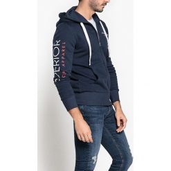 Bluza z kapturem. Szare kardigany męskie marki La Redoute Collections, xs, z bawełny, z kapturem. Za 163,76 zł.