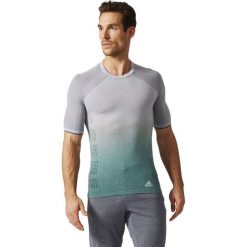 Adidas Koszulka Prime Knit Wool Sh Sleeve Tee Dip Dye szara r. L. Szare koszulki sportowe męskie Adidas, l. Za 246,00 zł.