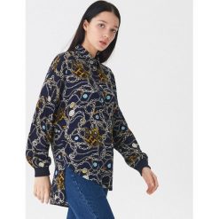 Koszula oversize - Granatowy. Niebieskie koszule damskie marki House, s. Za 89,99 zł.