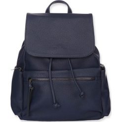 Plecaki damskie: Plecak „Capri” w kolorze granatowym – 32 x 28 x 13 cm