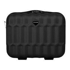 Kosmetyczki męskie: Kosmetyczka w kolorze antracytowym – (S)35 x (W)27 x (G)18 cm