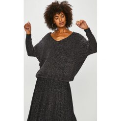 Answear - Sweter. Czarne swetry damskie ANSWEAR, s, bez wzorów, z wełny, bez rękawów, bez kaptura. W wyprzedaży za 59,90 zł.