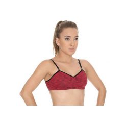 Biustonosze sportowe: Brubeck Stanik damski FUSION czerwony 65A/B (BR10090)
