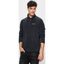 Columbia - Bluza. Czarne bluzy męskie Columbia, s, bez wzorów, z poliesteru, z kapturem, z krótkim rękawem, krótkie, bez kaptura. W wyprzedaży za 99,90 zł.