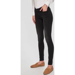 Diesel - Jeansy. Czarne jeansy damskie Diesel, bez wzorów, z elastanu. Za 699,90 zł.
