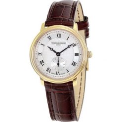 ZEGAREK FREDERIQUE CONSTANT Slim Line FC-235M1S5. Białe zegarki męskie marki FREDERIC CONSTANT, ze stali. Za 2799,00 zł.