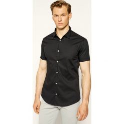 Koszula Emporio Armani 3H1C10 1N6RZ 0999. Czarne koszule męskie Emporio Armani, xxl, bez wzorów, casualowe, bez kołnierzyka, bez rękawów. W wyprzedaży za 349,00 zł.