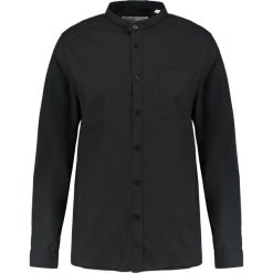 Koszule męskie na spinki: Lindbergh PLAIN MANDARIN COLLAR Koszula biznesowa black