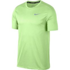 Nike Koszulka Męska Do Biegania M Nk Df Brthe Run Top Ss Barely Volt Barely Volt Reflective Silv L. Zielone koszulki męskie Nike, m, bez wzorów, sportowe, bez kołnierzyka, bez rękawów. Za 85,00 zł.
