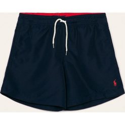 Polo Ralph Lauren - Szorty kąpielowe dziecięce 134-176 cm. Niebieskie spodenki chłopięce z poliesteru. Za 199,90 zł.
