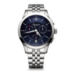 ZEGAREK VICTORINOX SWISS ARMY ALLIANCE CHRONOGRAPH 241746. Niebieskie zegarki męskie Victorinox, ze stali. Za 2590,00 zł.