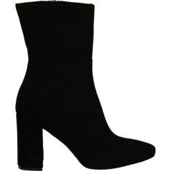 Botki - G-850-29-TFZN. Czarne botki damskie zamszowe marki Venezia. Za 279,00 zł.