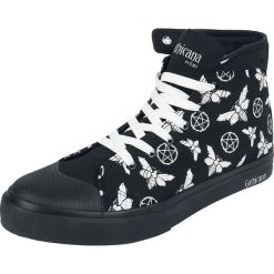 Gothicana by EMP Walk The Line Buty sportowe czarny. Czarne buty sportowe męskie marki Gothicana by EMP, z nadrukiem. Za 66,90 zł.