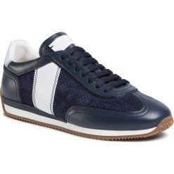 Sneakersy FABI - FU9280 Blu/Navy/Bianco. Niebieskie sneakersy męskie Fabi, na co dzień, bez wzorów, ze skóry, bez zapięcia. Za 1399,00 zł.