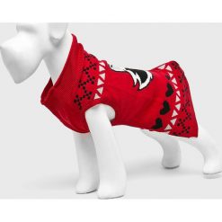 Medicine - Sweter dla psa Xmass. Czerwone swetry klasyczne damskie marki MEDICINE, s, z bawełny. W wyprzedaży za 39,90 zł.