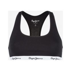 Pepe Jeans Dixie Biustonosz Czarny. Czarne biustonosze Pepe Jeans, bez wzorów, z elastanu. Za 128,95 zł.