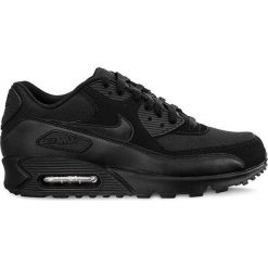 Sneakersy męskie skórzane czarne Nike Air Max 90 ESSENTIAL 090 - czarny. Czarne sneakersy męskie Nike, bez zapięcia, nike air max. Za 599,99 zł.