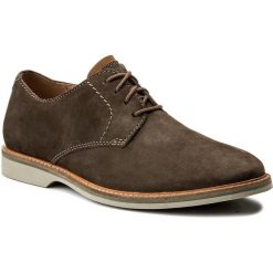 Półbuty CLARKS - Atticus Lace 261318257 Taupe Nubuck. Brązowe półbuty skórzane męskie Clarks. W wyprzedaży za 299,00 zł.