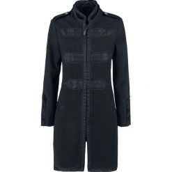 Vive Maria Chic Classic Coat Płaszcz damski czarny. Czarne płaszcze damskie marki Vive Maria, xxl, moro, militarne. Za 244,90 zł.