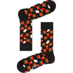 Happy Socks - Skarpety Hamburger. Brązowe bez kategorii marki Happy Socks, z elastanu. Za 39,90 zł.