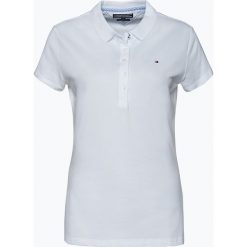 Tommy Hilfiger - Damska koszulka polo – New Chiara, biały. Białe koszulki damskie s, z bawełny, polo. Za 269,95 zł.