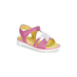 Sandały Dziecko Agatha Ruiz de la Prada SMILEY. Różowe sandały dziewczęce marki Agatha Ruiz de la Prada, bez zapięcia. Za 179,00 zł.