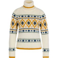 Golf Pepe Jeans Frenchsister PL701522. Brązowe swetry damskie Pepe Jeans, s, bez wzorów, z wełny, bez rękawów, bez kaptura. W wyprzedaży za 209,00 zł.